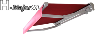 Hülsenmarkise H-Major XL