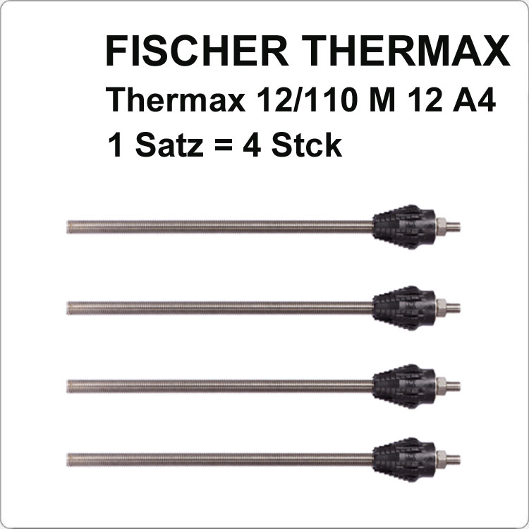Fischer Thermax 12/110 M 12 A4  (4er Satz)