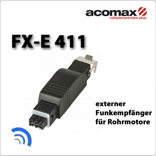 Funkempfänger FX-E 411 Steckerset 