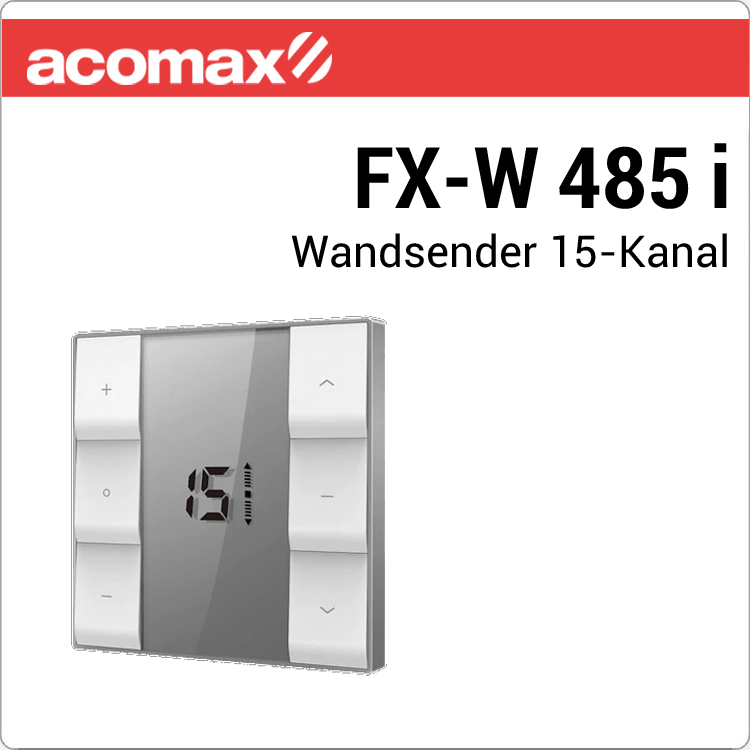 FX-W 485 i ACOMAX Funk-Wandsender 15-Kanal
