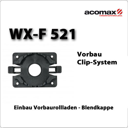 WX-F 521 Clip Motorlager