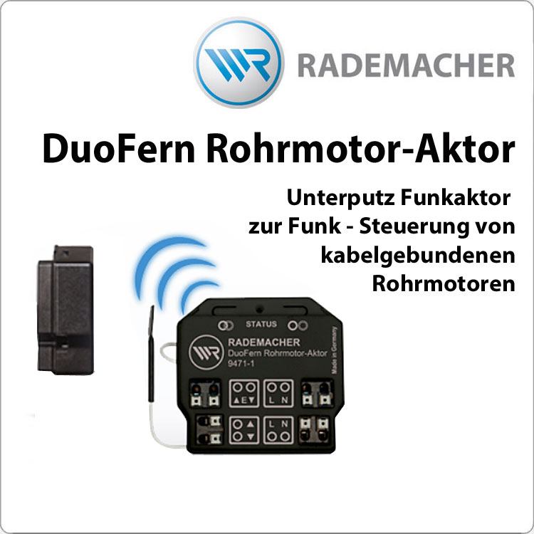 RADEMACHER Rohrmotor-Aktor DuoFern 9471-1 (35140662)