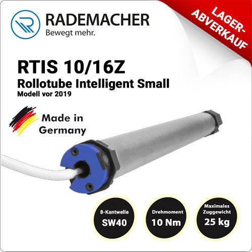 Rademacher Rollotube intelligent RTIS 10/16Z- Model vor 2019