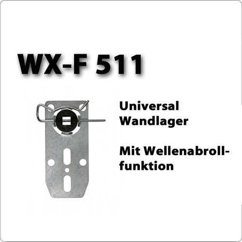 WX-F 511 Universal-Motorlager mit Abrollfunktion