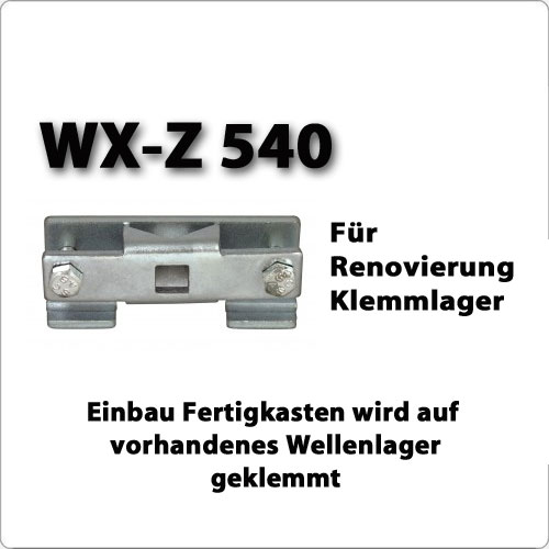 WX-Z-540 Klemmlager Altbau