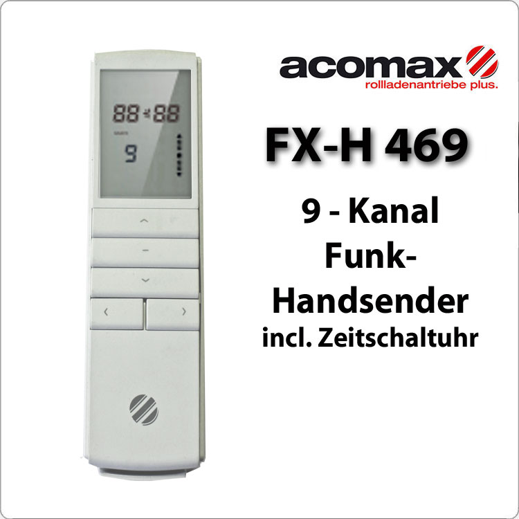ACOMAX Funk Zeitschaltuhr 9- Kanal FX-H-469 