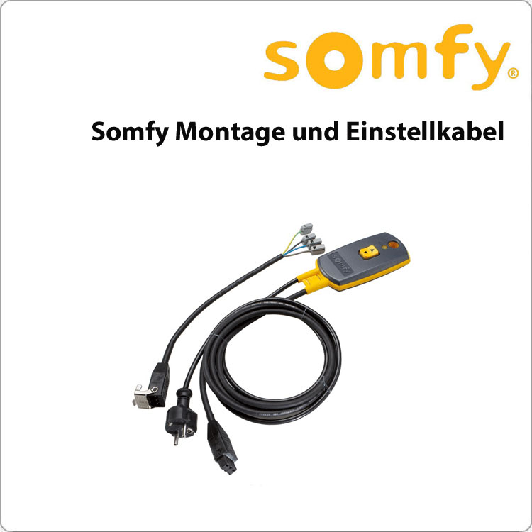 Universal Montage und Einstellkabel für SOMFY 230 V