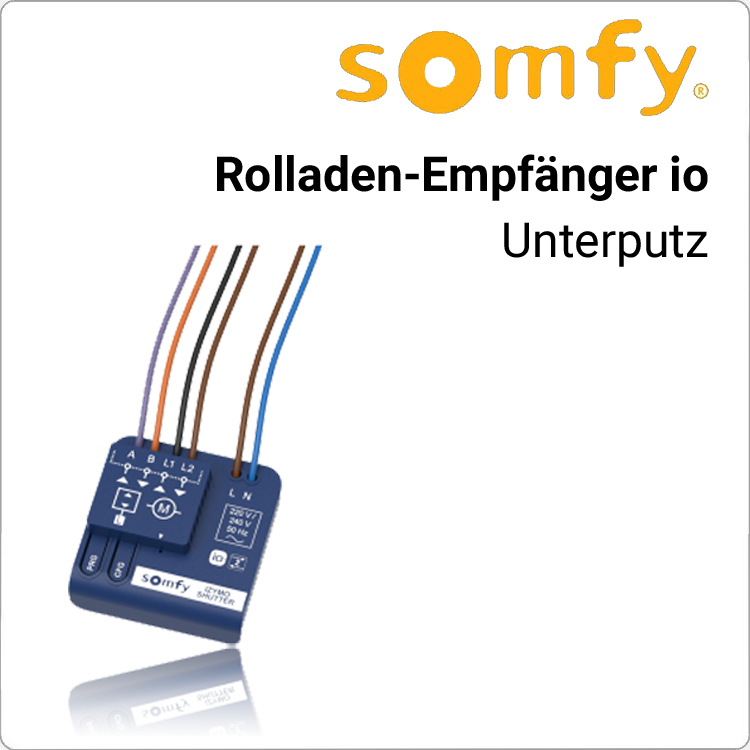 SOMFY Rollladen-Empfänger io