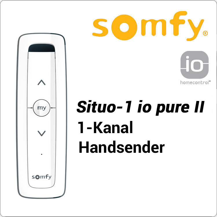 SOMFY-SITUO-1 IO II pure 1-Kanal Handsender