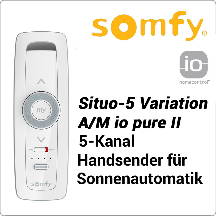 Somfy-Situo-5 Variation A/M io II pure 5-Kanal Handsender