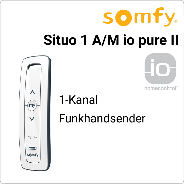 SOMFY Situo 1 A/M io pure II 1-Kanal Handsender