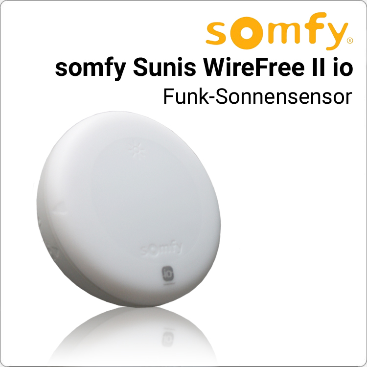 SOMFY Sunis WireFree II io Sonnensensor