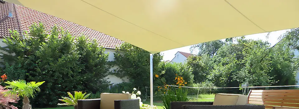 Sonnensegel für Garten, Terrasse oder Balkon kaufen! Das